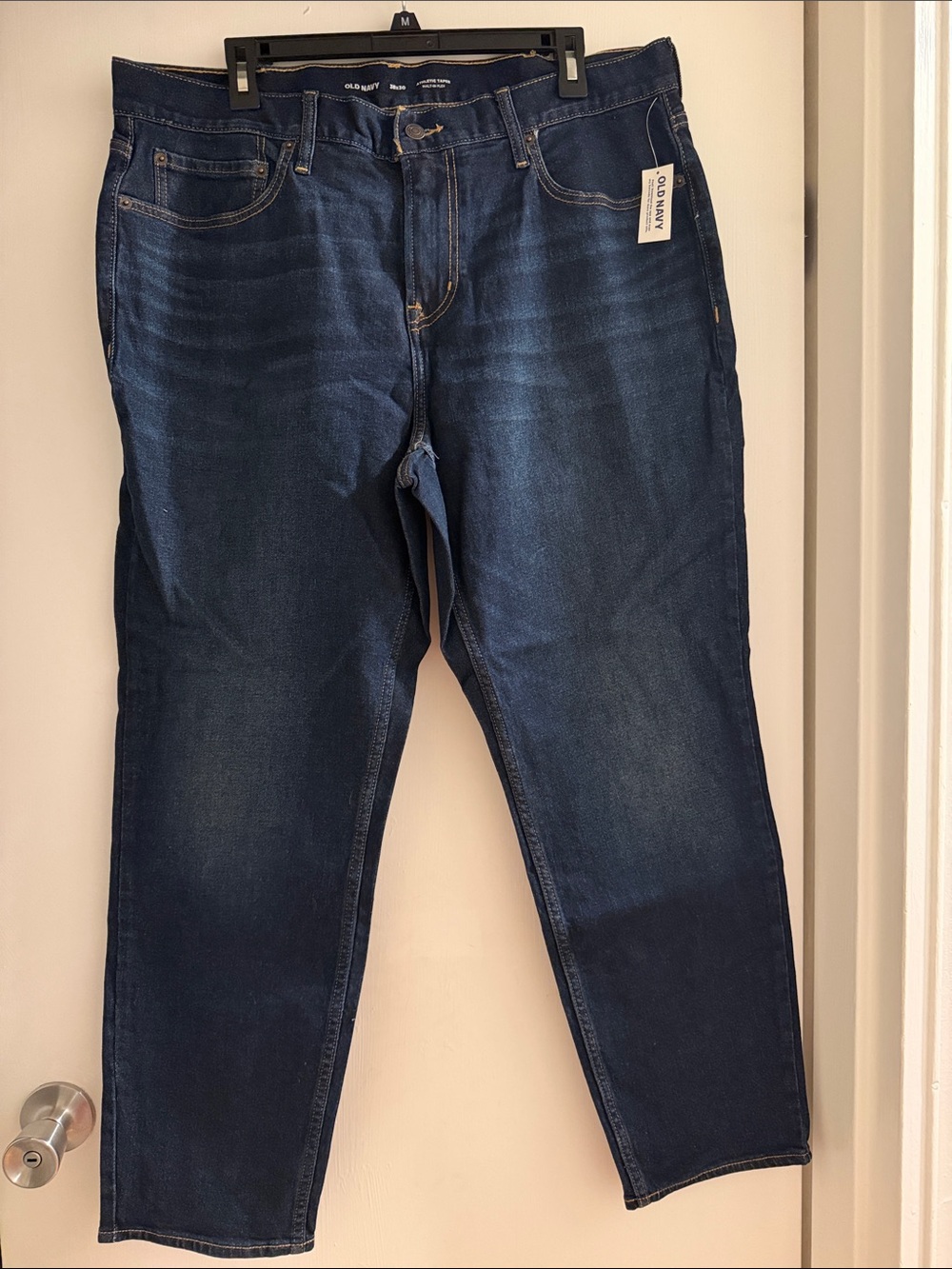 Old Navy Men’s Dark Indigo Straight Jeans